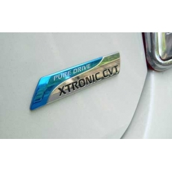 LOGO ' PURE DRIVE XTRONIC CVT ' ของแท้ ของใหม่ โลโก้ติดท้ายรถ
